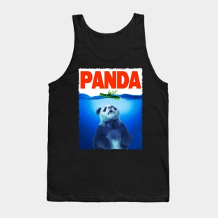 Bamboo Beauty Chic Panda Tee for Nature and Wildlife Lovers Tank Top